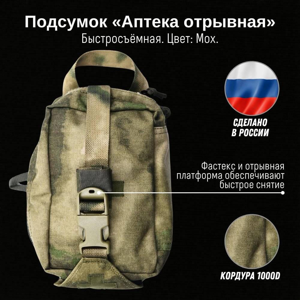 Подсумок Аптечка отрывная, GIENA Tactics