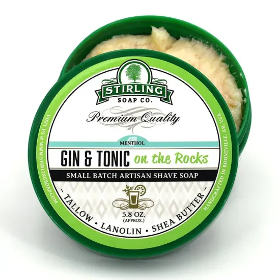 Мыло для бритья Stirling Gin & Tonic on the Rocks
