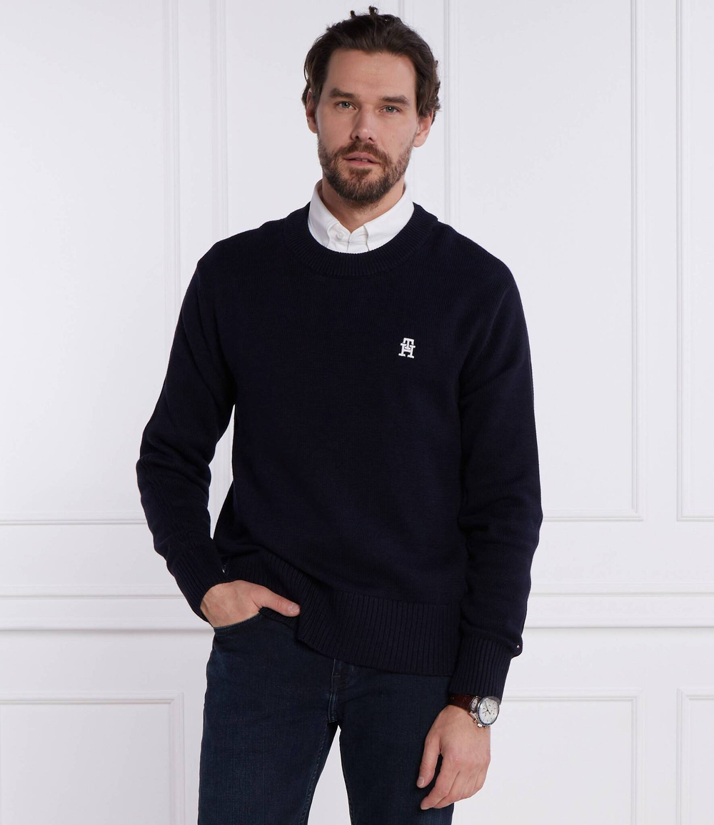Свитер Tommy Hilfiger - темно-синий(MW0MW33505)