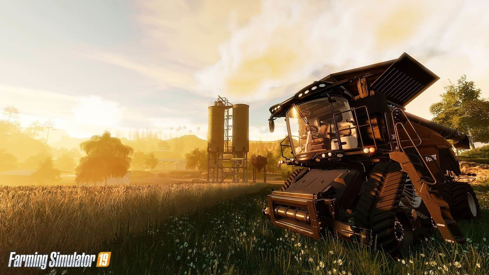 Farming Simulator 19 - Ambassadore Edition (диск для PS4, полностью на русском языке)