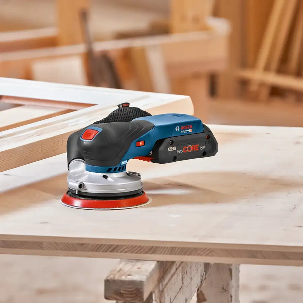 Аккумуляторная эксцентриковая шлифмашина GEX 18V-125 BOSCH 0601372201