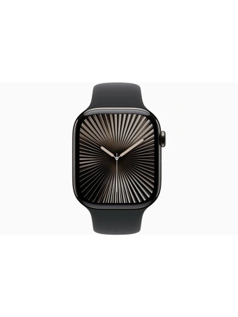 Умные часы Apple Watch Series 10 GPS + Cellular 46 мм Slate Titanium Case with Black Sport Band - S/M