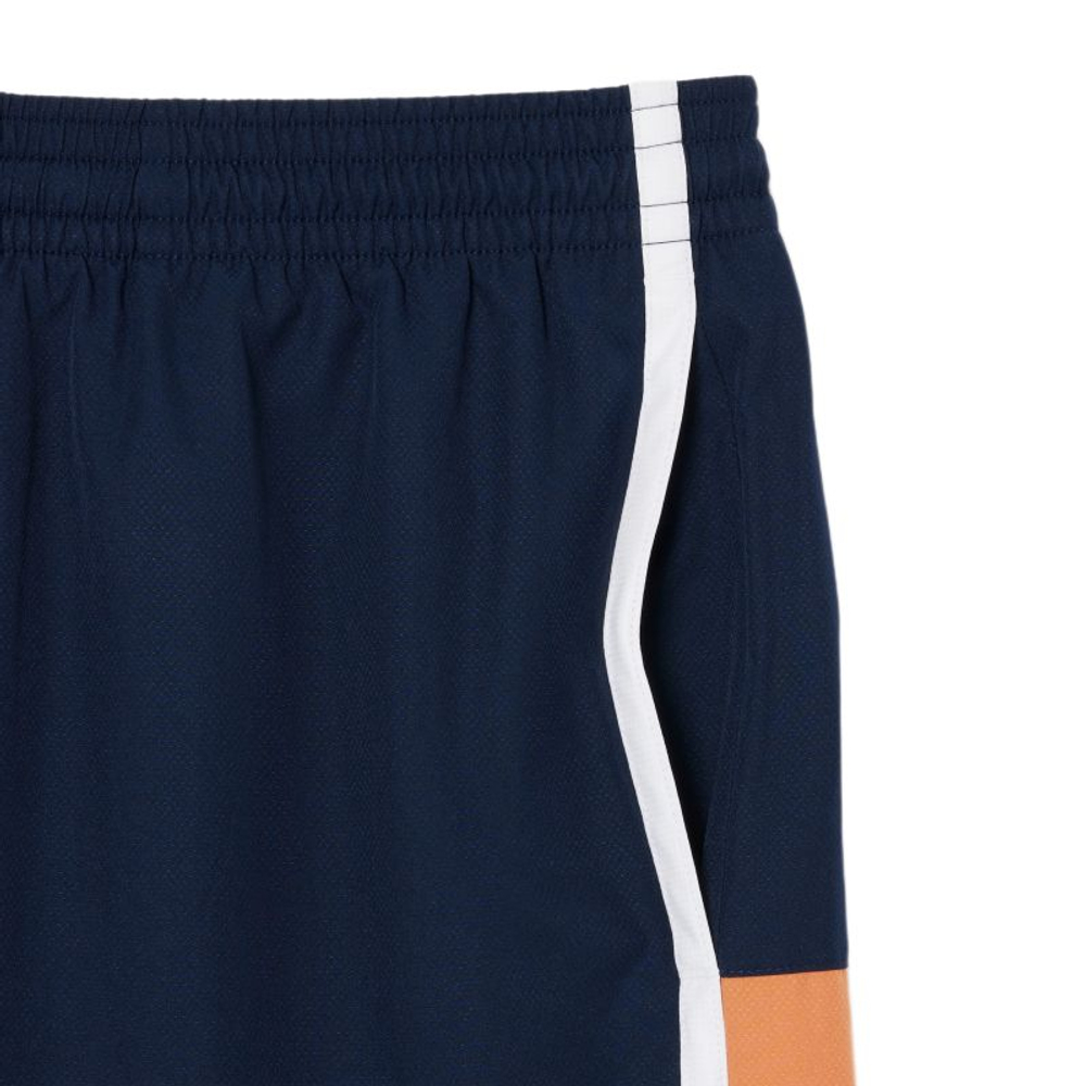 Теннисные шорты Lacoste Sport Colourblock Panels Lightweight - navy blue/blossom/white