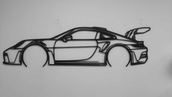 Панно автомобиль "Porsche"