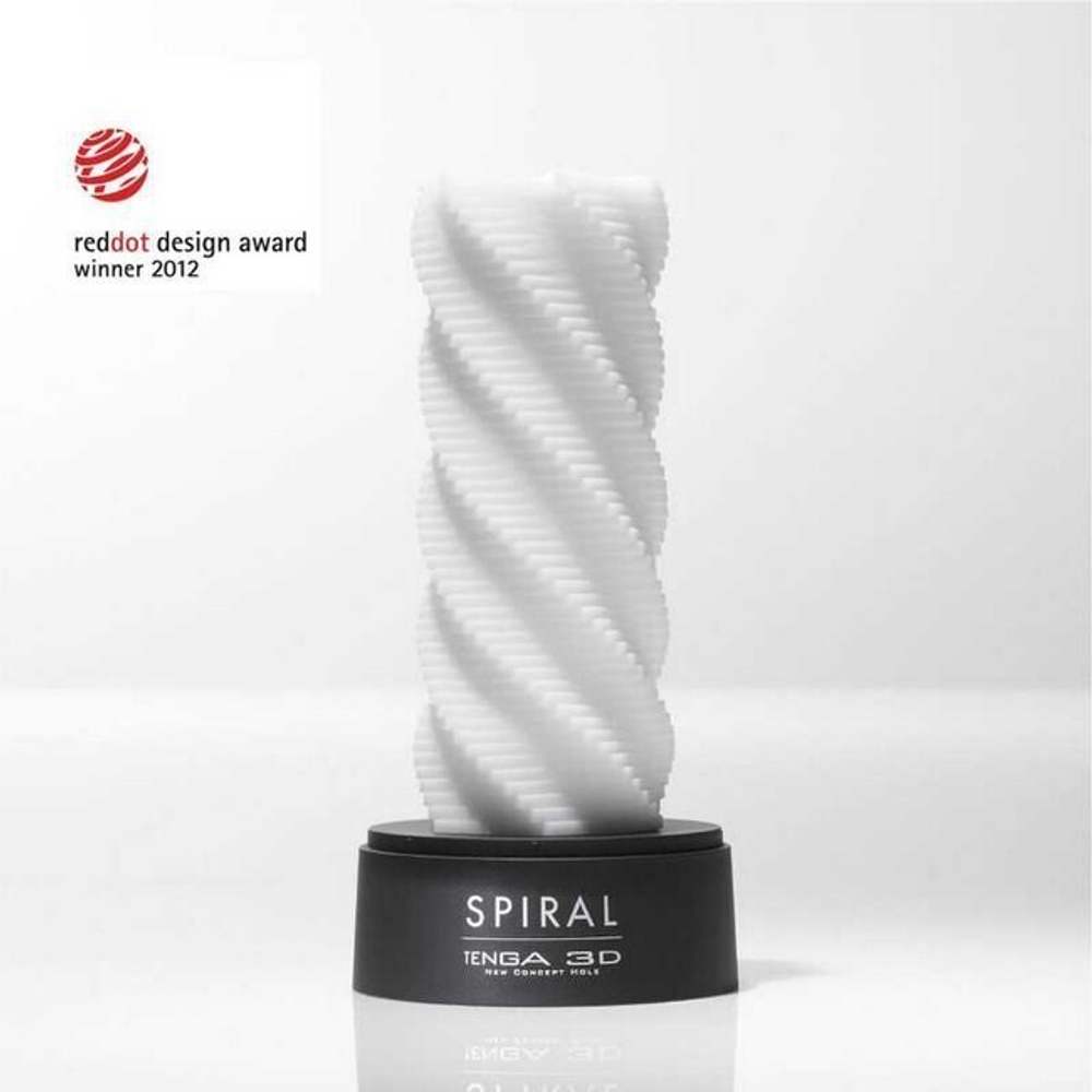 Мастурбатор Tenga 3D Spiral (Цвет: белый)