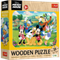 Pazl \ Puzzle \ Пазлы Puzzles - "24 Wooden Puzzle" - Mickey and Friends / Disney Mickey Mouse and Friends
