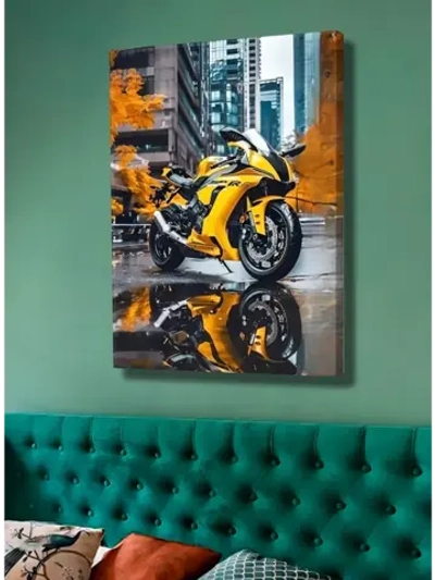 Картина Yamaha Золотой Город интерьерная 30х40см 1шт.