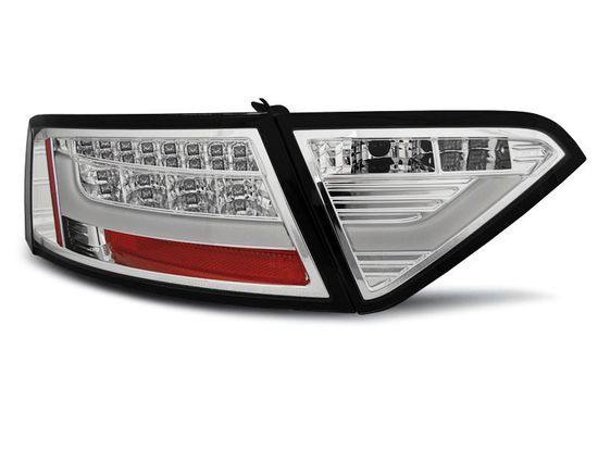 Задние фонари chrome led bar для Audi A5 coupe