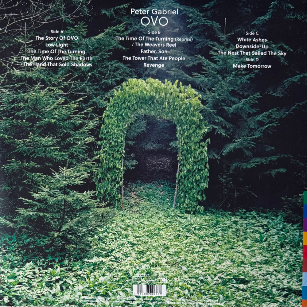 Peter Gabriel ‎– OVO 2LP (Европа 2025г.) Blue/Orange