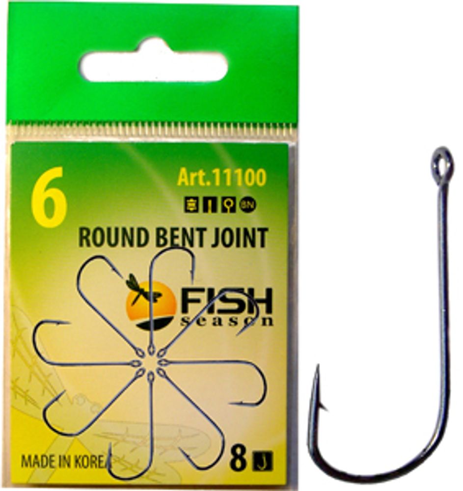 Крючок Fish Season 11100 Round Bend Jount с большим ухом