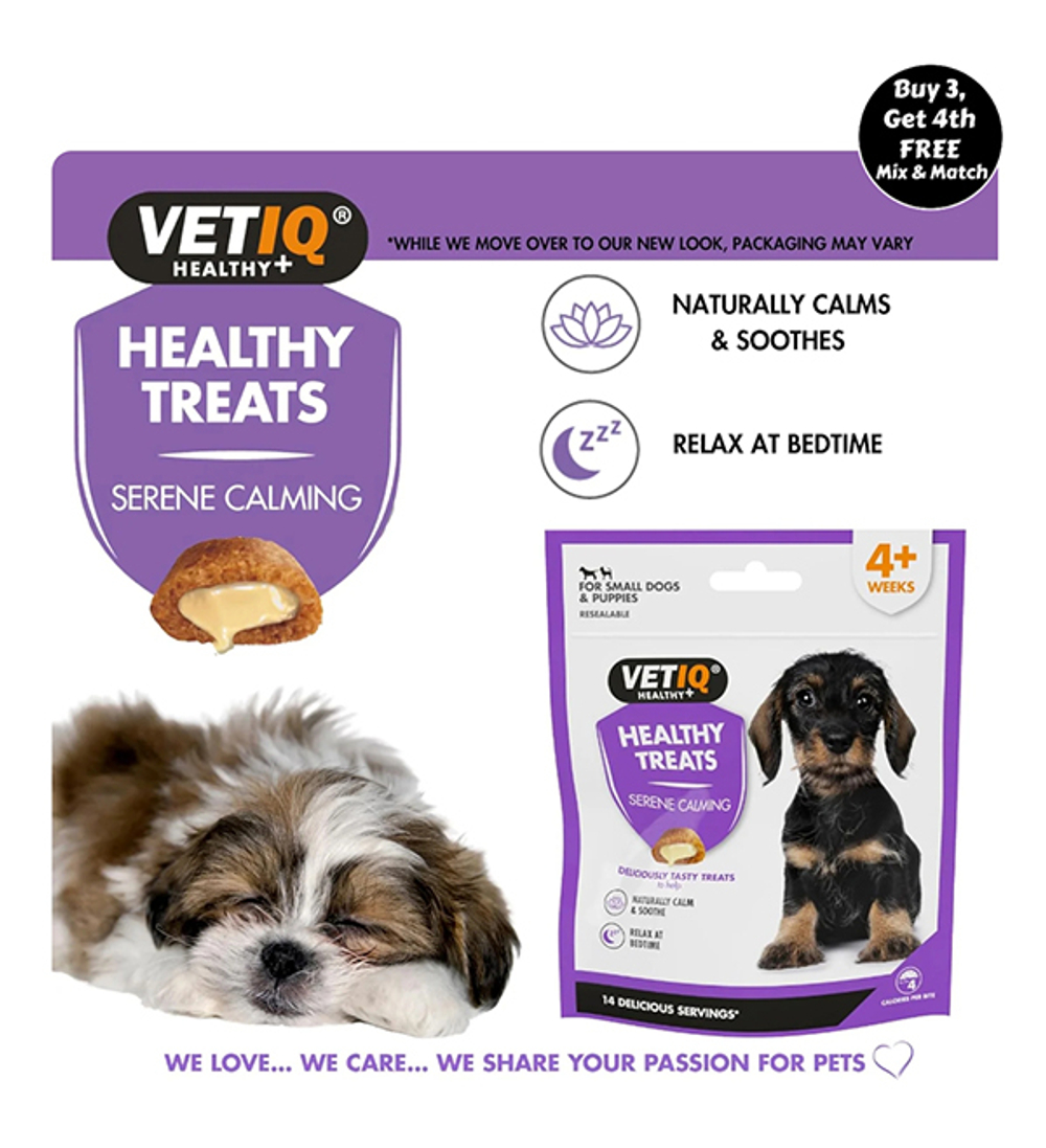 VETIQ Healthy Treats Serene Calming | успокаивающее лакомство для собак