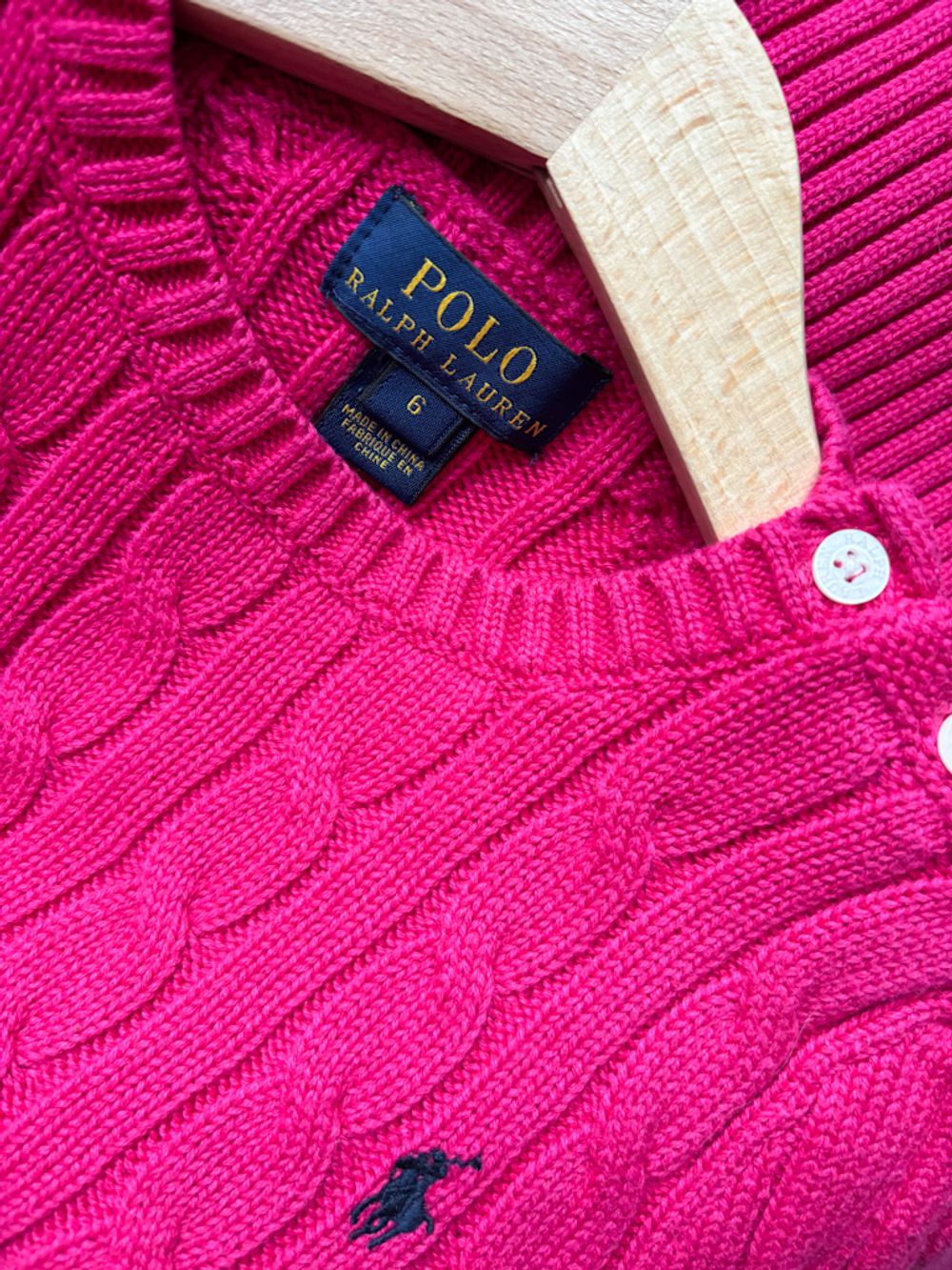 Хлопковый джемпер Polo Ralph Lauren, 116