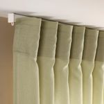 Комплект штор IKEA ROSENROBINIA (РОЗЕНРОБИН), Салатовый, 145x250 см, 2 шт