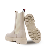 Skórzane stylity MONOCHROMATIC CHELSEA Tommy Hilfiger - бежевый(FW0FW06730)