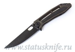 Нож CKF Kadat (M390, титан, карбон, цирконий, тимаскус, Sale card)фотография - 2