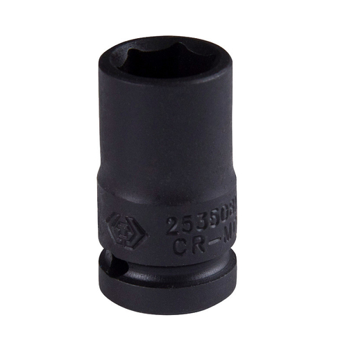 KING TONY (253508M) Головка торцевая ударная шестигранная 1/4", 8 мм