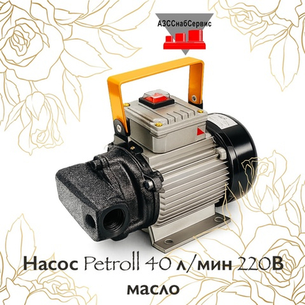 Насос Petroll 40 л/мин 220В масло