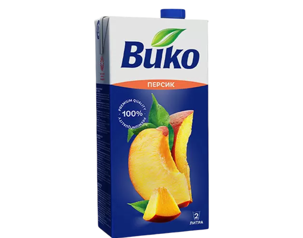 Сок Вико 2л Персик