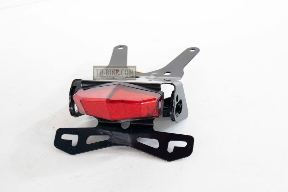 Tail light DRC for Honda CRF250L-M-Rally. Smoke/Red lens. Tail tidy, Short tail