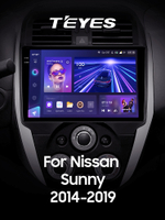 Teyes CC3 2K 10,2"для Nissan Sunny 2014-2019