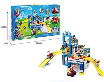 Щенки Парковка 25 деталей + 3 героя на машинках