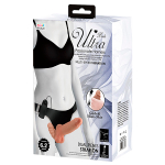 Женский вибрострапон 26см на поясе с вагинальной пробкой 10,5см Baile Ultra Passionate Harness BW-022066Z