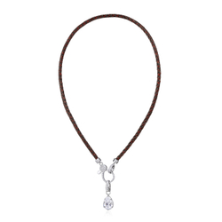 Колье Tressé Dark Brown 45 см