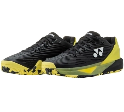 Мужские кроссовки теннисные Yonex Power Cushion Eclipsion 5 - black/yellow