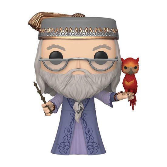 Фигурка Funko POP! Harry Potter S10 Albus Dumbledore w/Fawkes 10" (110) 48038