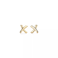 Серьги из жёлтого золота 18k(750 проба), Tiffany💝 Paloma Picasso X