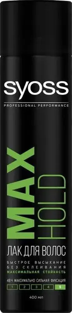 Мусс для волос Syoss Max Hold 250мл