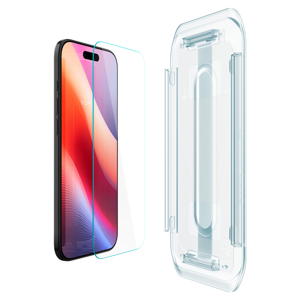 Защитное стекло Spigen Glas.tR EZ Fit 2 шт. для iPhone Air Clear