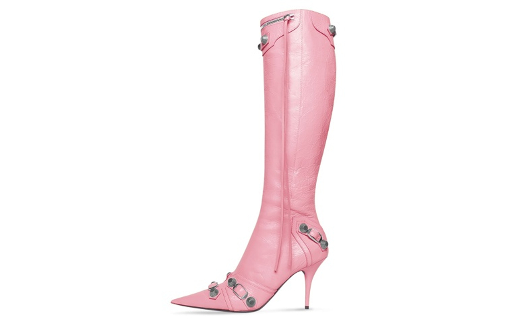 Balenciaga Cagole Pointed Toe Boots Women"s