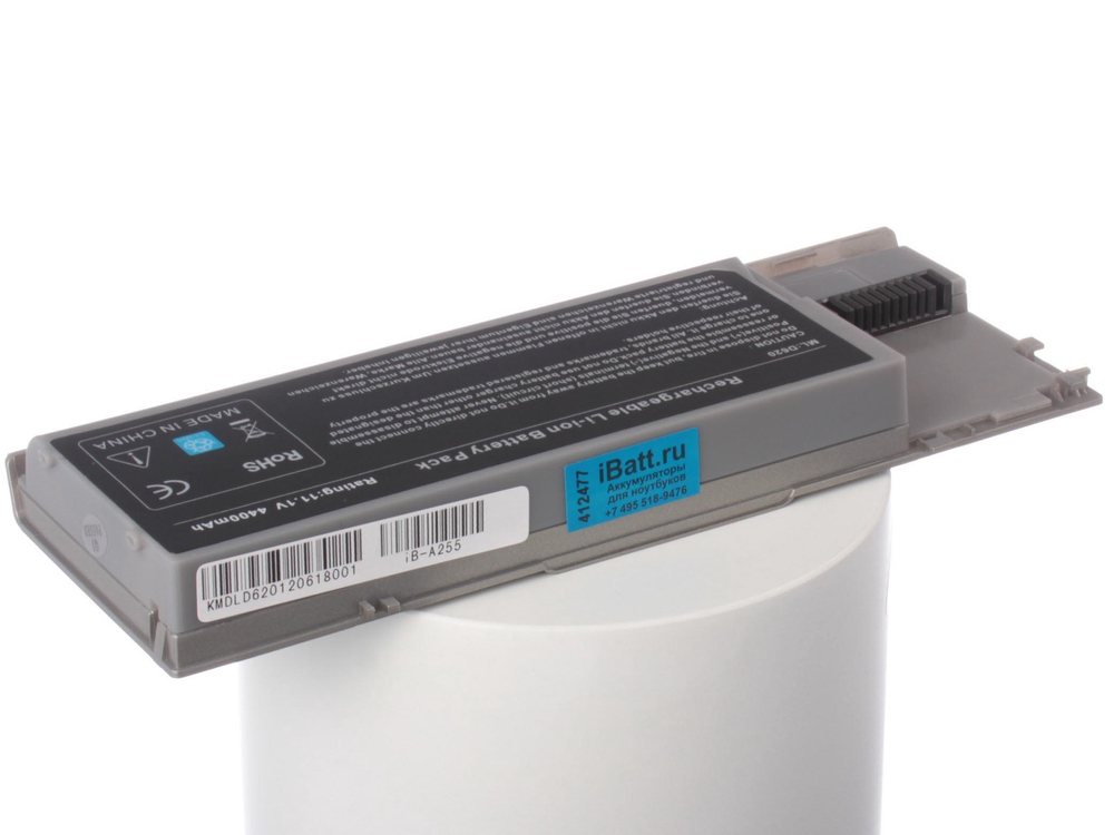 Аккумулятор iBatt 4400mAh, для PC764 RD301 TC030 JD610 JD634 RC126 PD685 0JD605 775 TG226 KD495 451-10298 776 KD492 NT379 310-9081 0RD301 451-10299