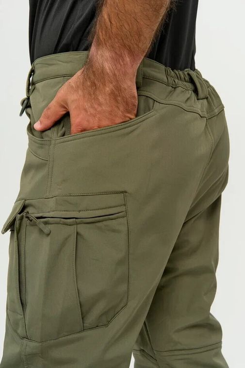 Костюм тактический утепленный Softshell Олива