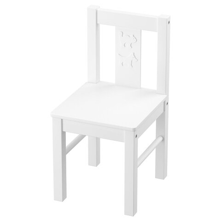 IKEA KRITTER  (ИКЕА КРИТТЕР)  -  Стул детский - белый