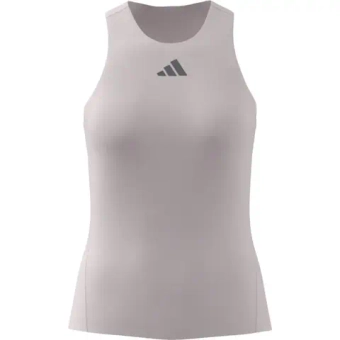 Женский топ теннисный Adidas Silver Y-Tank - distilled pink