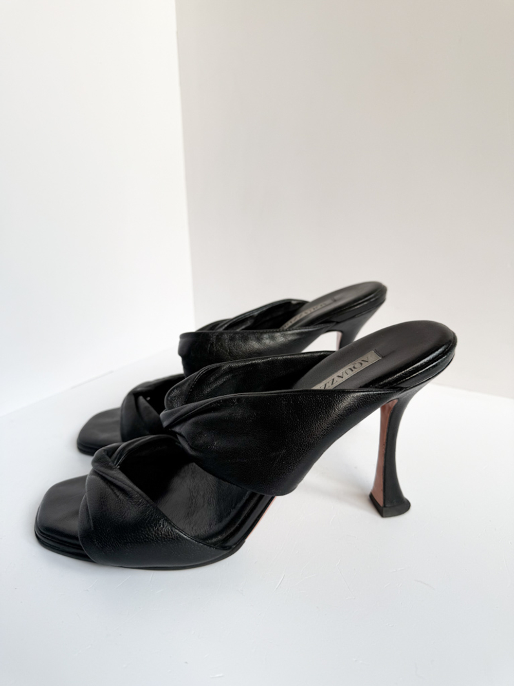 Кожаные мюли Aquazzura, 41
