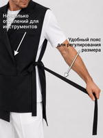 Жилет для парикмахеров ГЛЭМ мужской