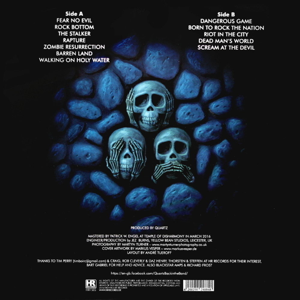 Quartz / Fear No Evil (LP)