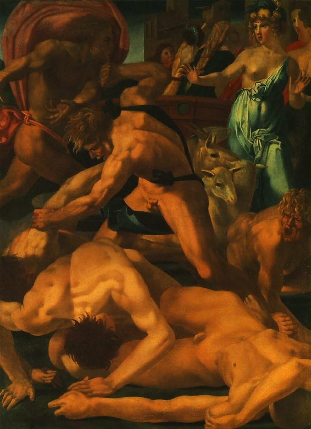 Giovanni Battista di Jacopo (1495-1540) aka Rosso Fiorentino - эротическое искусство итальянского художника Джованни Баттиста ди Якопо