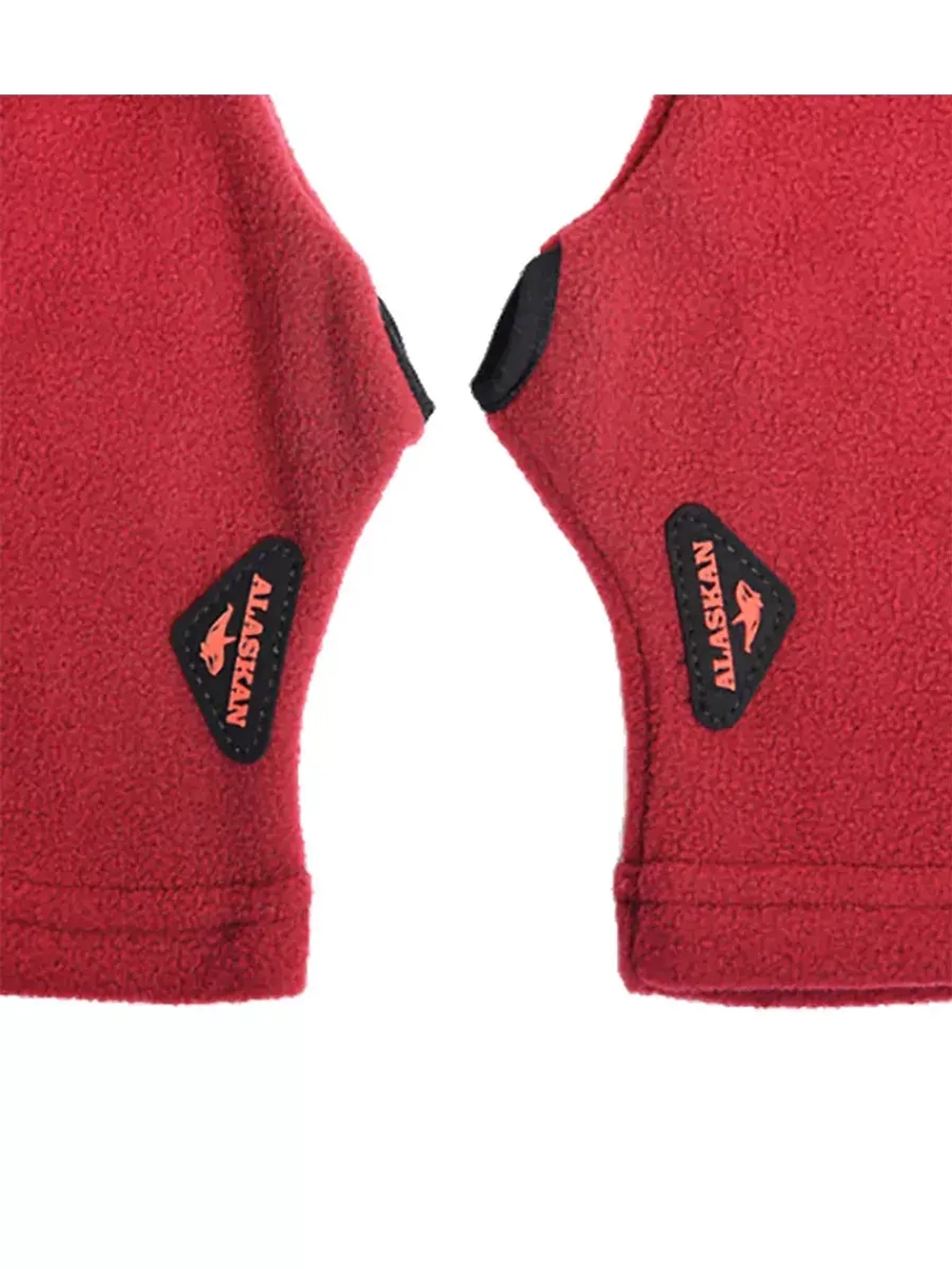 Варежки флисовые Alaskan Small Mittens бордовые M
