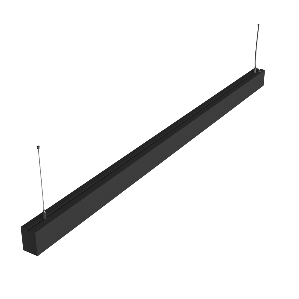 Светильник LED профильный L30 108W 3015х35х32мм 3000К черный подвесной IP40