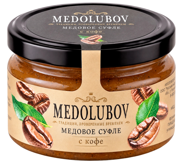 Медовое суфле с кофе Медолюбов