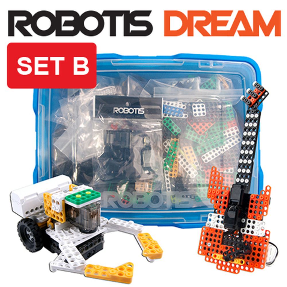 Образовательный конструктор Robotis DREAM Set B (Набор B) Образовательный конструктор Robotis DREAM Set B (Набор B)