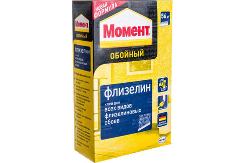 Клей обойный для флизелиновых обоев Момент Флизелин 500 г