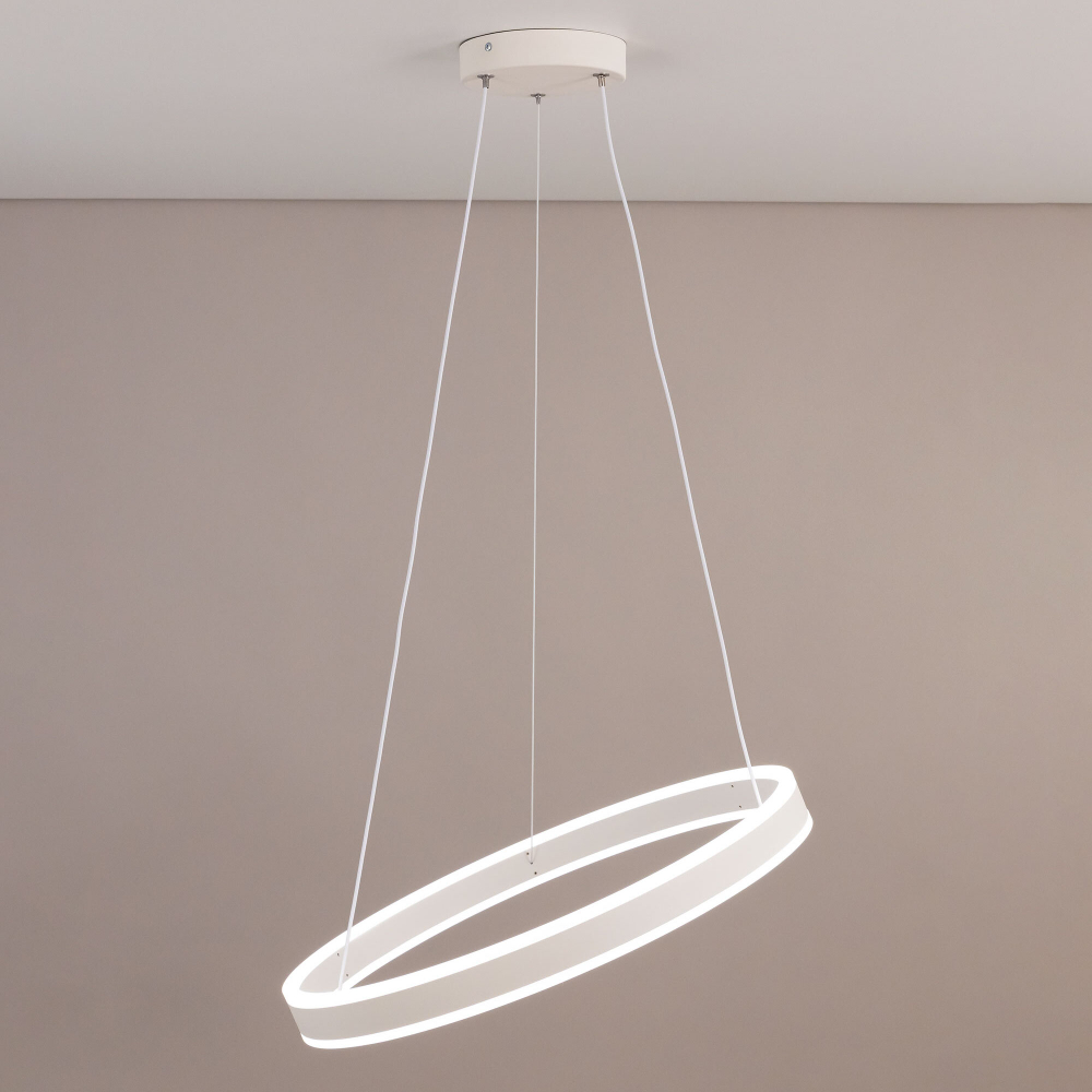 Citilux Дуэт CL719500 LED Люстра подвесная с пультом Белая