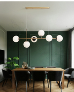 Pendant design lamp  (Gold/White)Teslim