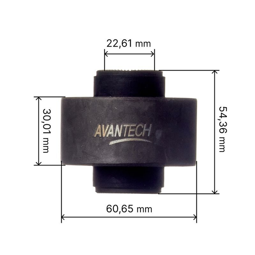 Сайлентблок переднего нижнего рычага, задний Avantech ASB0107