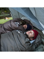 Спальный мешок Naturehike U Series Двойной хлопок осень-зима зеленый U150, молния слева, 6927595764398L